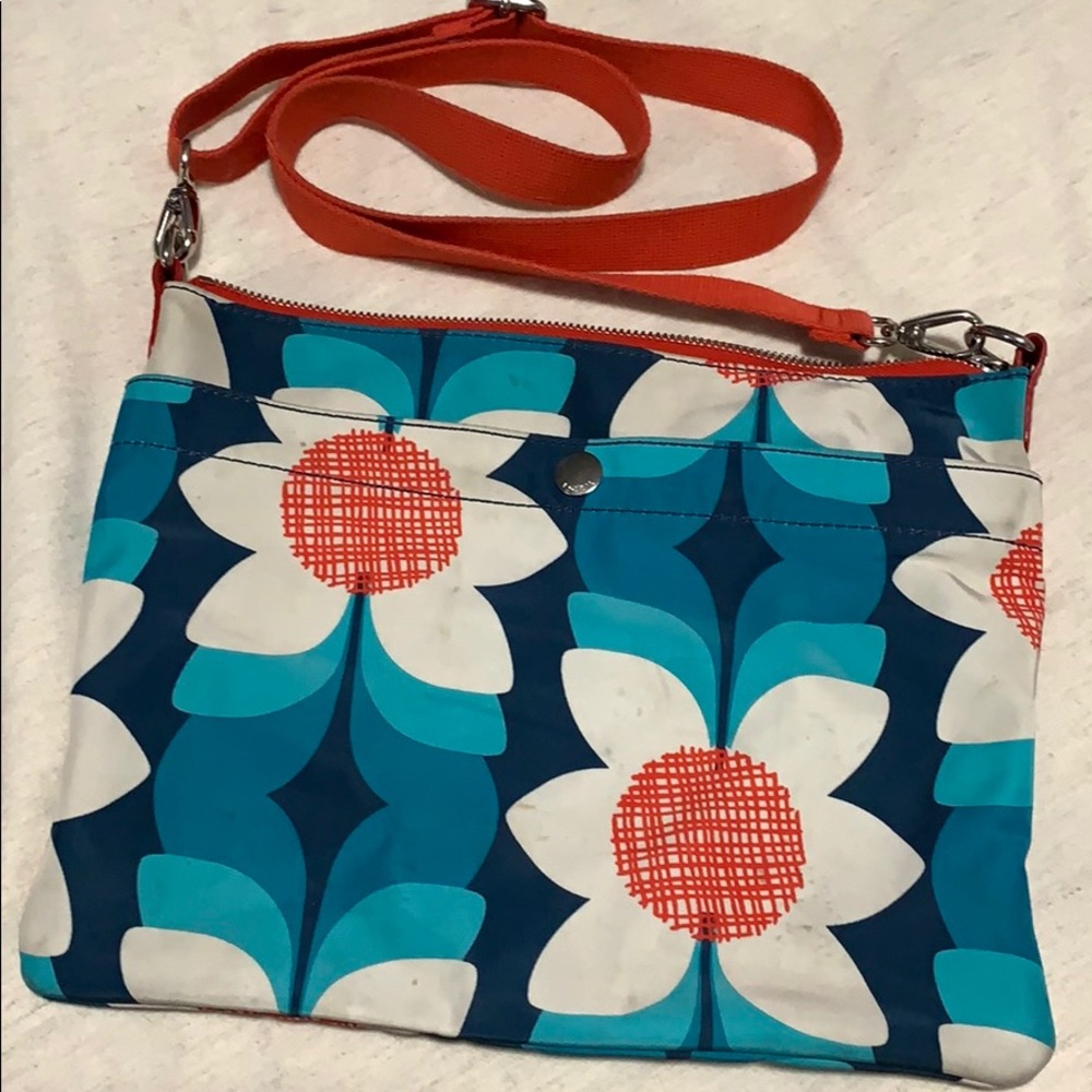 Floral Fossil Waterproof Crossbody Bag